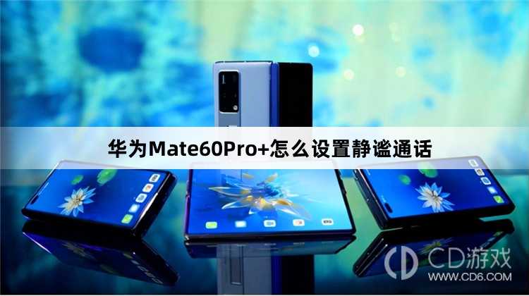 华为Mate60Pro+设置静谧通话教程介绍_华为Mate60Pro+怎么设置静谧通话插图