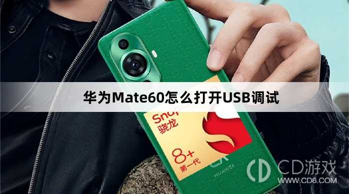 华为Mate60打开USB调试方法介绍?华为Mate60怎么打开USB调试插图