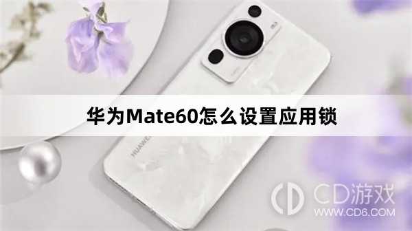 华为Mate60设置应用锁方法介绍?华为Mate60怎么设置应用锁插图