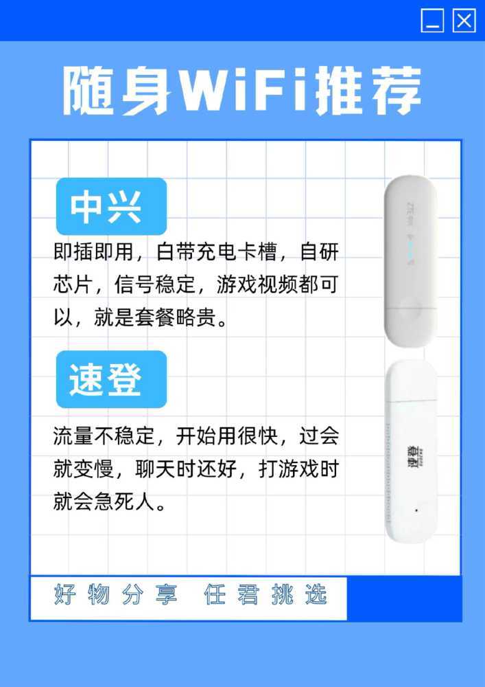 不想踩雷必看！双十一新品随身WiFi清单插图4