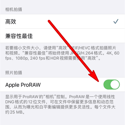 iPhone15的ProRAW怎么关?iPhone15怎么关闭ProRAW功能插图4