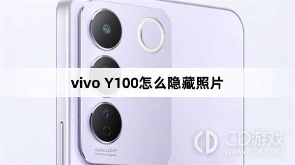 vivo Y100隐藏照片方法?vivo Y100怎么隐藏照片插图