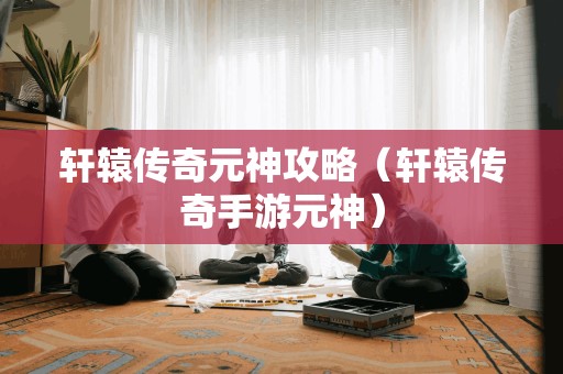 轩辕传奇元神攻略（轩辕传奇手游元神）