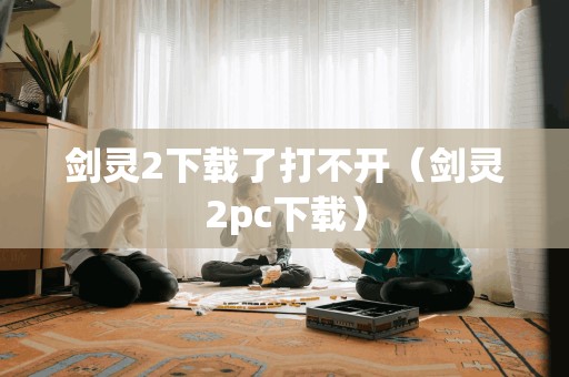 剑灵2下载了打不开（剑灵2pc下载）