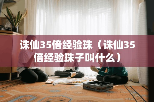 诛仙35倍经验珠（诛仙35倍经验珠子叫什么）