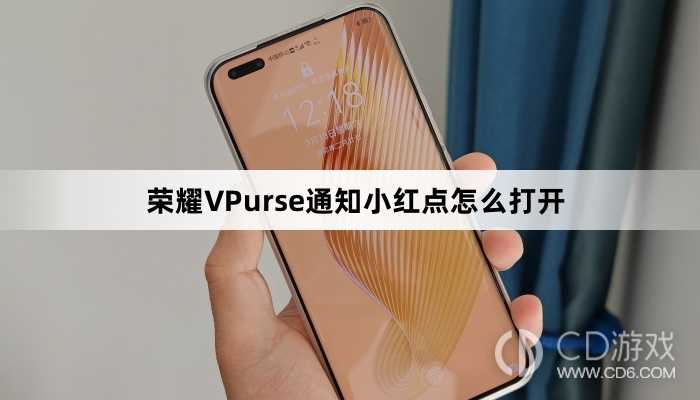 荣耀VPurse通知小红点打开方法介绍?荣耀VPurse通知小红点怎么打开插图