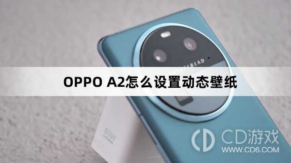 OPPO A2设置动态壁纸方法?OPPO A2怎么设置动态壁纸插图