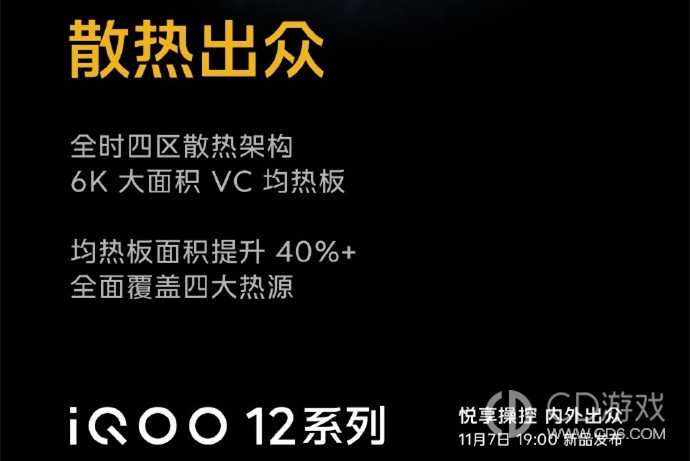 iQOO12散热好吗?iQOO12散热怎么样插图