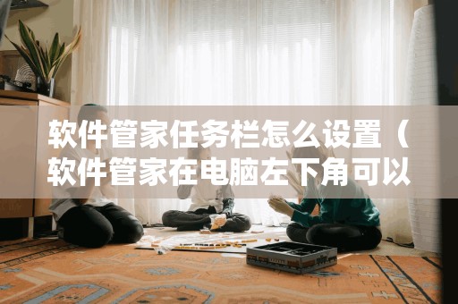 软件管家任务栏怎么设置（软件管家在电脑左下角可以吗）