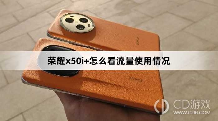 荣耀x50i+看流量使用情况方法?荣耀x50i+怎么看流量使用情况插图