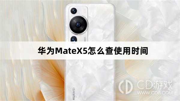 华为MateX5查使用时间方法介绍?华为MateX5怎么查使用时间插图