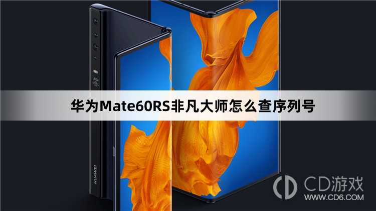 华为Mate60RS非凡大师查序列号教程介绍?华为Mate60RS非凡大师怎么查序列号插图