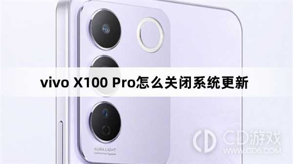 vivo X100 Pro关闭系统更新方法?vivo X100 Pro怎么关闭系统更新插图