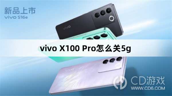 vivo X100 Pro关5g方法?vivo X100 Pro怎么关5g插图