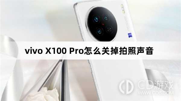 vivo X100 Pro关掉拍照声音方法?vivo X100 Pro怎么关掉拍照声音插图