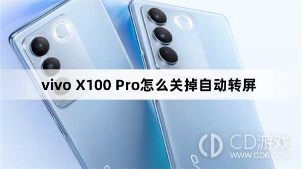 vivo X100 Pro关掉自动转屏方法?vivo X100 Pro怎么关掉自动转屏插图