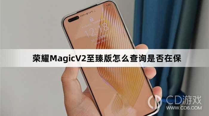 荣耀MagicV2至臻版查询是否在保方法介绍?荣耀MagicV2至臻版怎么查询是否在保插图