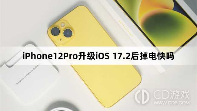 iPhone12Pro升级iOS 17.2后掉电快吗插图