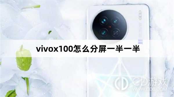 vivox100分屏一半一半方法?vivox100怎么分屏一半一半插图