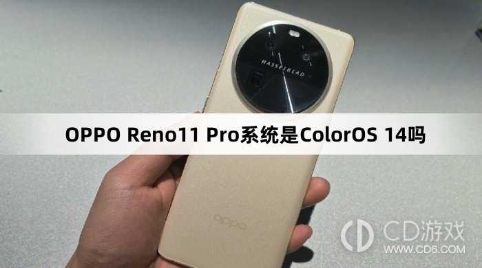 OPPOReno11Pro是什么系统?OPPOReno11Pro系统是ColorOS14吗插图