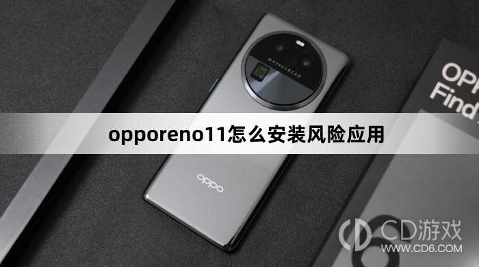 opporeno11安装风险应用方法?opporeno11怎么安装风险应用插图