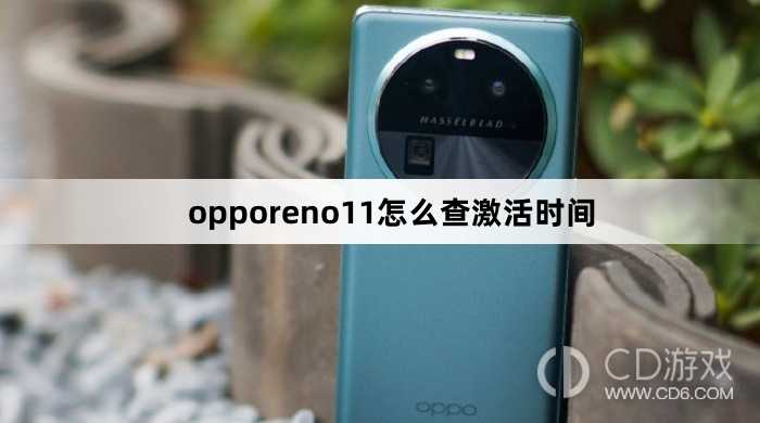 opporeno11查激活时间方法?opporeno11怎么查激活时间插图