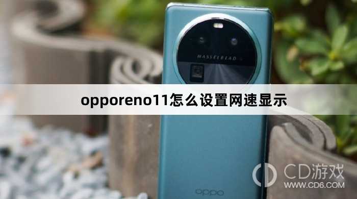 opporeno11设置网速显示方法?opporeno11怎么设置网速显示插图