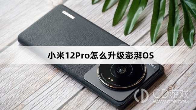 小米12Pro可以升级澎湃OS吗?小米12Pro怎么升级澎湃OS插图