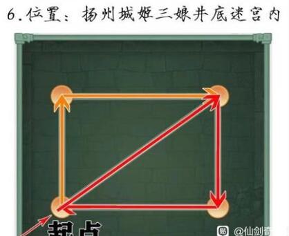 仙剑奇侠传新的开始宝箱一笔连线攻略大全?仙剑奇侠传新的开始全地图宝箱连线攻略插图7