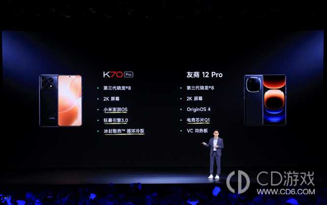 RedmiK70Pro和iQOO12Pro参数对比?RedmiK70Pro和iQOO12Pro哪个好插图