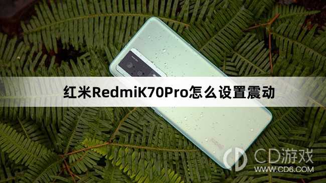 红米RedmiK70Pro设置震动方法介绍?红米RedmiK70Pro怎么设置震动插图