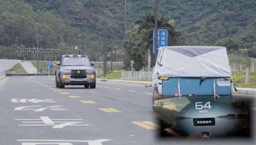 智能自动驾驶辅助再进化，130km/h刹停刷新行业AEB纪录插图