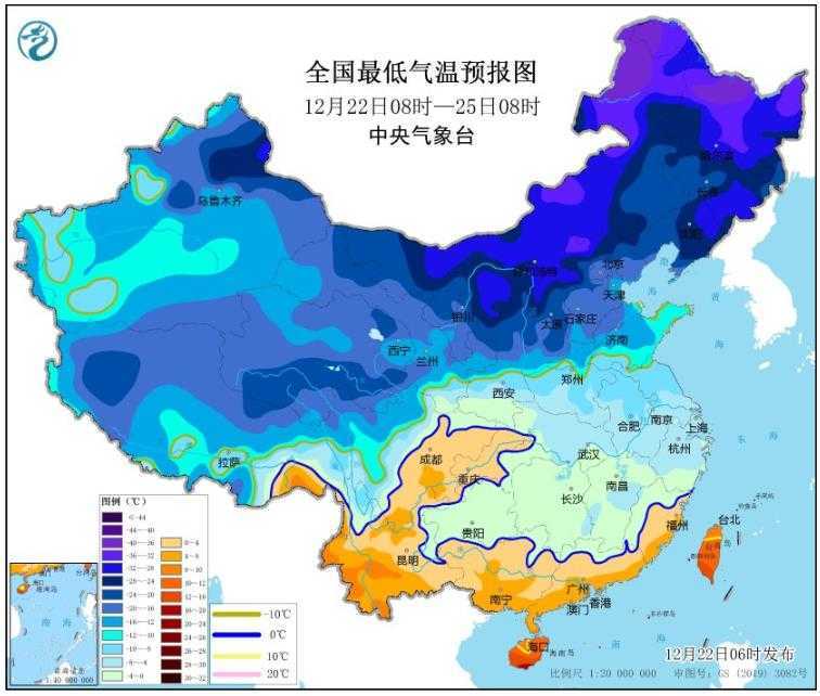 今日冬至中东部地区气温将持续低迷 周末起将开始明显回暖