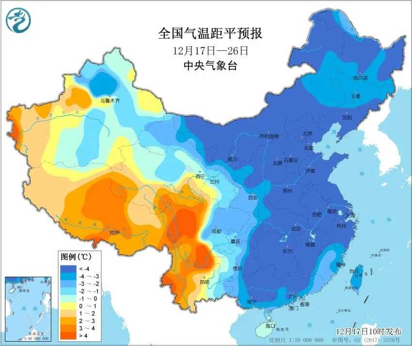 未来一周气温降新低  寒潮再次升级