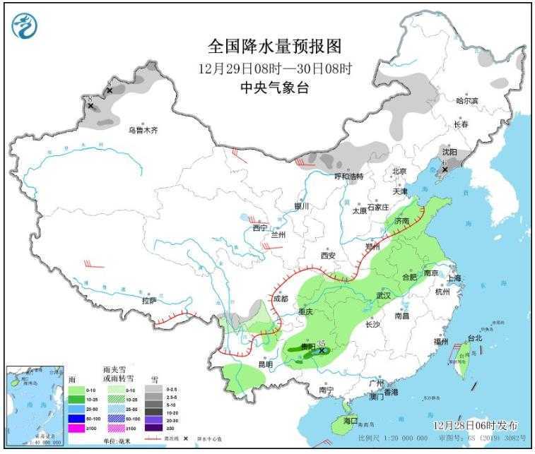 雾霾来袭天津河北等地将有重度霾 新疆降雪持续局地有大雪