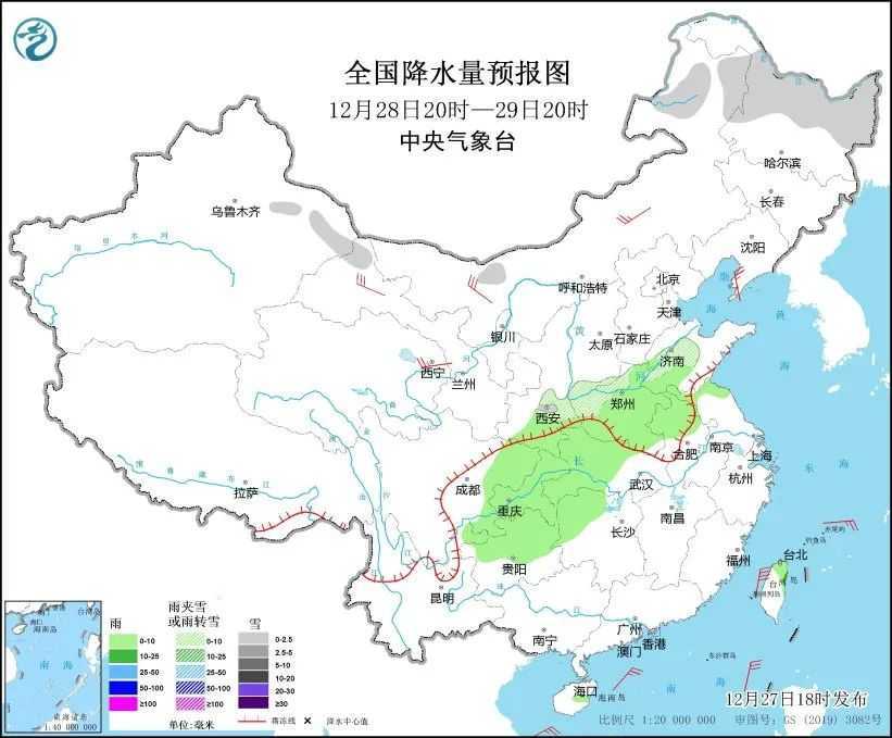 1月份没有寒潮 大片浓厚的云系正奔袭我国