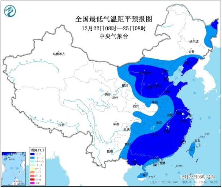 今日冬至中东部地区气温将持续低迷 周末起将开始明显回暖