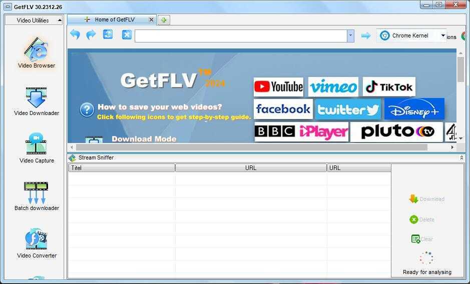 怎么免费注册安装Vdigger GetFLV PRO视频下载器插图