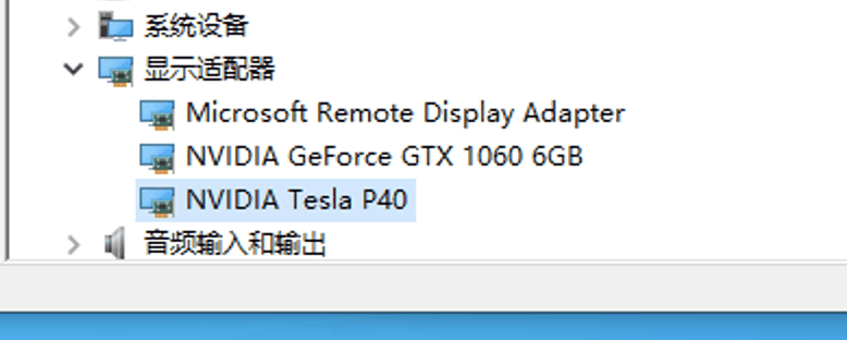 GTX 1060 + NVIDIA P40双显卡 Ubuntu和win10驱动安装过程插图