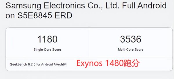 三星Exynos1480相当于骁龙多少 三星Exynos1480处理器详细介绍插图