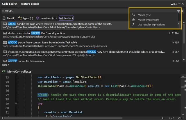 Visual Studio 202217.9 Preview 3更新发布 增强代码搜索体验插图6