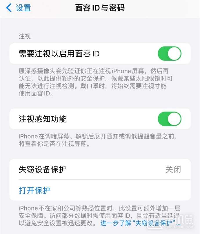 iOS 17.3怎么设置被盗设备保护功能？