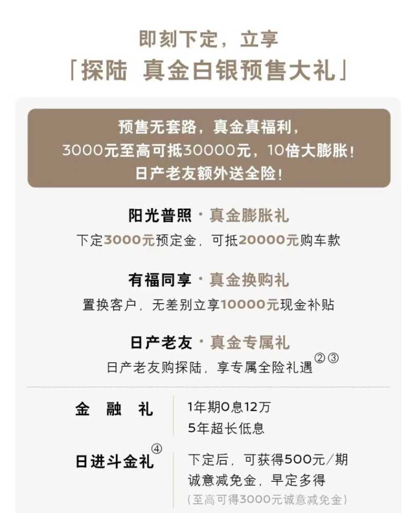 日产全新中大型SUV开卖！预售23.98万，实际21万多能买，赶紧抢？