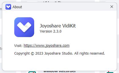 如何免费注册Joyoshare VidiKit视频处理工具箱插图22