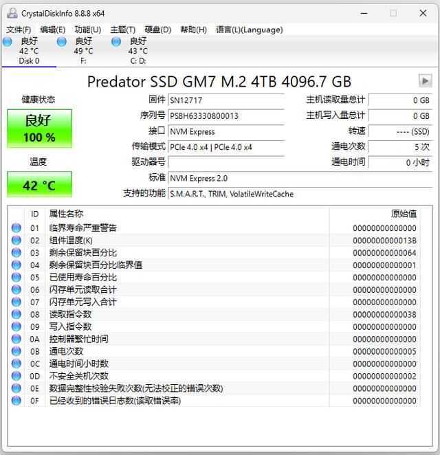 超高性价比PCIe4.0固态硬盘 宏碁掠夺者GM7 4TB固态测评插图20