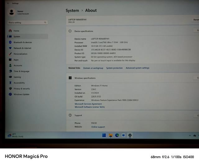 荣耀首发AI PC MagicBook Pro 16发布: 组网速度提升500%插图13