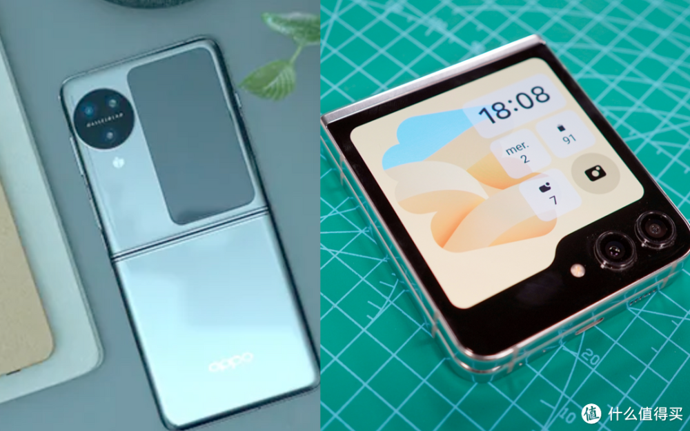 折叠之争：OPPOFind N3 Flip vs. 三星 Z Flip 5，谁将傲视折叠手机？