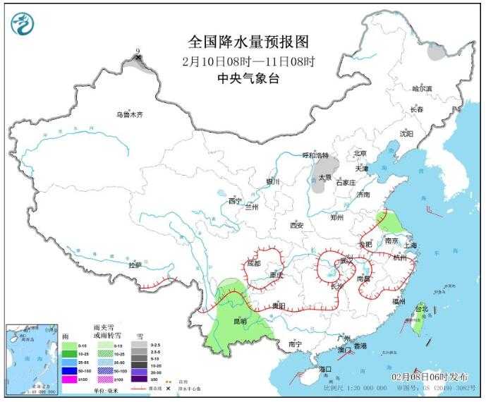 南方低温雨雪结束开始回温 华北黄淮等地有霾和大雾天气