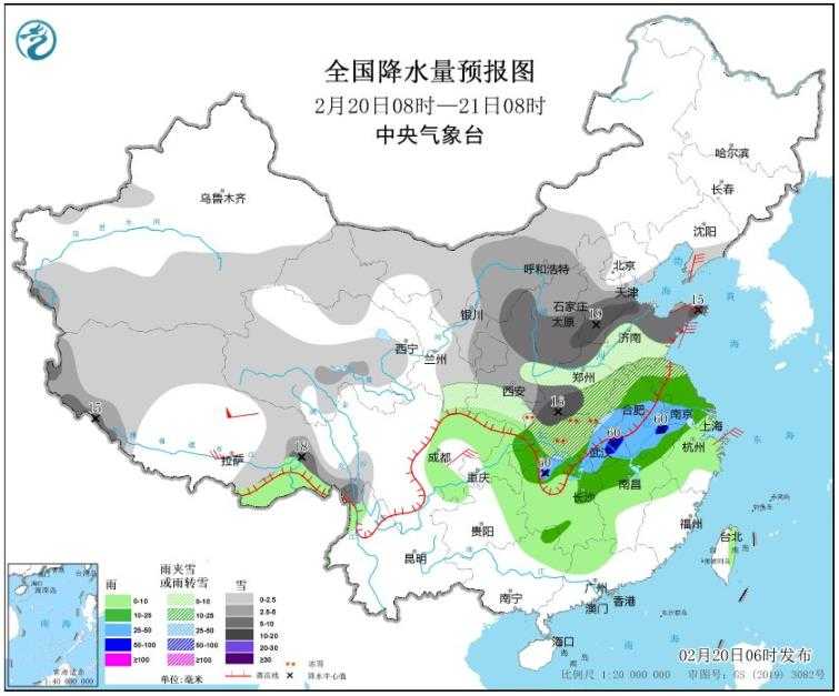 龙年首场寒潮影响还在持续 中东部局地降温将超20℃