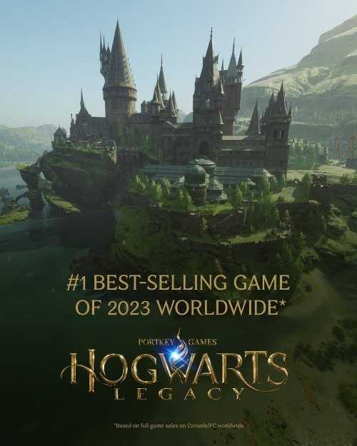 售出超过2400万份！《霍格沃茨之遗》成为2023年全球最畅销游戏